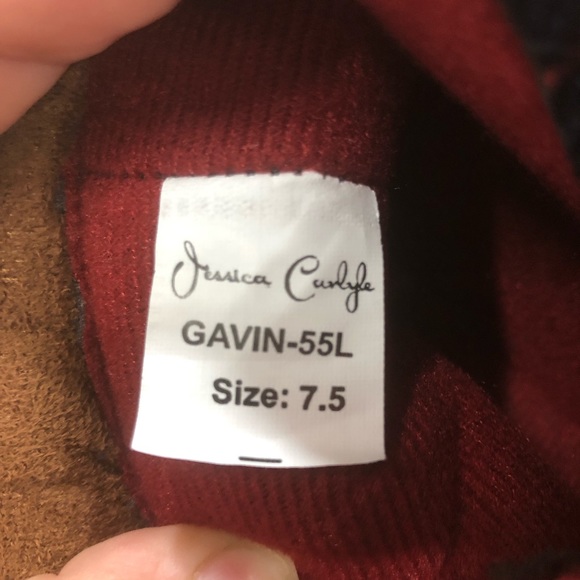 Jessica Carlife Checkered Plaid Rain Boot - Picture 10 of 10